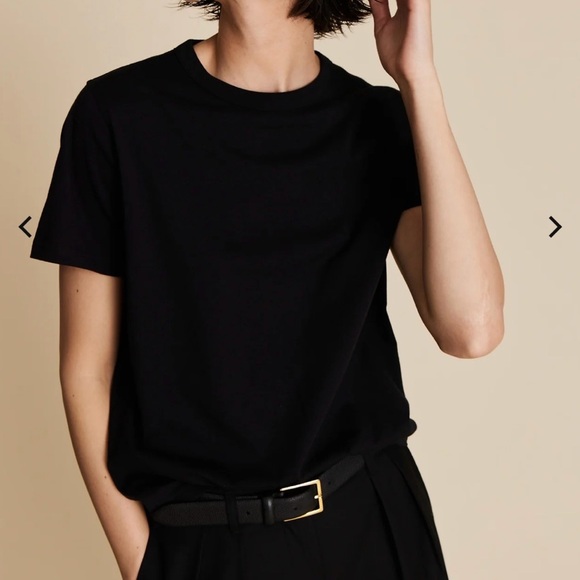 Soldout NYC THE ICONICALLY SOFT PERFECT TEE IN BLACK XS Organic Cotton - Picture 2 of 6